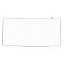 Red de remolque con cuerda elástica PP blanco 8x3,5 m de , Redes de carga para vehículos motorizados - Ref: Foro24-4012272, P...