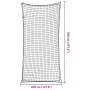 Schleppnetz mit schwarzer elastischer PP-Schnur 7x3,5 m von , Gepäcknetze für Kraftfahrzeuge - Ref: Foro24-4012293, Preis: 61...