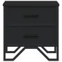Mesitas de noche 2 uds madera de ingeniería negro 40x41x40 cm de , Mesitas de noche - Ref: Foro24-848505, Precio: 88,67 €, De...