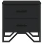 Mesitas de noche 2 uds madera de ingeniería negro 40x41x40 cm de , Mesitas de noche - Ref: Foro24-848505, Precio: 90,07 €, De...