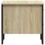 Mesitas noche 2 uds madera ingeniería roble Sonoma 40x41x40 cm by , Nightstands - Ref: Foro24-848507, Price: 85,21 €, Discoun...