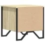 Mesitas noche 2 uds madera ingeniería roble Sonoma 40x41x40 cm by , Nightstands - Ref: Foro24-848507, Price: 85,21 €, Discoun...