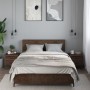 Mesitas noche 2 uds madera ingeniería marrón roble 40x41x40 cm de , Mesitas de noche - Ref: Foro24-848513, Precio: 90,77 €, D...