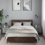 Mesita de noche 2 uds madera ingeniería gris Sonoma 40x41x40 cm by , Nightstands - Ref: Foro24-848511, Price: 88,67 €, Discou...