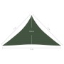 Toldo de vela HDPE verde oscuro 160 g/m² 5x5x6 m de vidaXL, Sombrillas - Ref: Foro24-311485, Precio: 47,20 €, Descuento: %