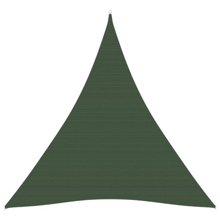 Toldo de vela verde oscuro HDPE 160 g/m² 3x4x5 m de vidaXL, Sombrillas - Ref: Foro24-311475, Precio: 31,16 €, Descuento: %