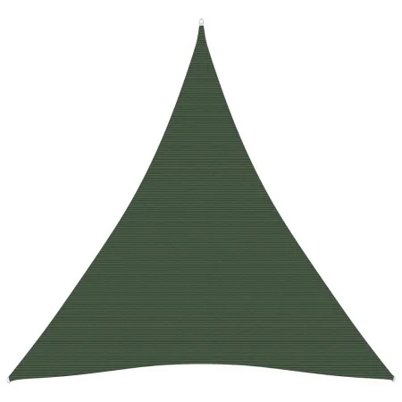 Toldo de vela verde oscuro HDPE 160 g/m² 3x4x5 m de vidaXL, Sombrillas - Ref: Foro24-311475, Precio: 30,56 €, Descuento: %