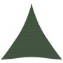 Toldo de vela verde oscuro HDPE 160 g/m² 3x4x5 m de vidaXL, Sombrillas - Ref: Foro24-311475, Precio: 31,16 €, Descuento: %