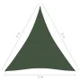 Toldo de vela verde oscuro HDPE 160 g/m² 3x4x5 m de vidaXL, Sombrillas - Ref: Foro24-311475, Precio: 30,56 €, Descuento: %