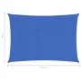 Toldo de vela azul HDPE 160 g/m² 2x4,5 m de vidaXL, Sombrillas - Ref: Foro24-311505, Precio: 22,87 €, Descuento: %
