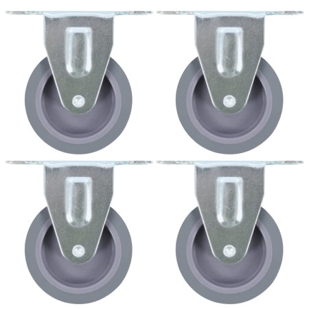 Ruedas fijas 8 unidades 75 mm de , Manipulación de materiales - Ref: Foro24-277826, Precio: 31,70 €, Descuento: %