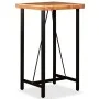 Mesa de bar de madera maciza de acacia 60x60x107 cm de , Mesas de cocina y de comedor - Ref: Foro24-245435, Precio: 217,03 €,...