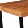 Mesa de bar de madera maciza de acacia 60x60x107 cm de , Mesas de cocina y de comedor - Ref: Foro24-245435, Precio: 217,03 €,...