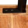 Mesa de bar de madera maciza de acacia 60x60x107 cm de , Mesas de cocina y de comedor - Ref: Foro24-245435, Precio: 217,03 €,...