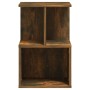 Mesitas de noche 2 uds contrachapado roble ahumado 35x35x55 cm de , Mesitas de noche - Ref: Foro24-815184, Precio: 66,71 €, D...