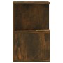 Mesitas de noche 2 uds contrachapado roble ahumado 35x35x55 cm de , Mesitas de noche - Ref: Foro24-815184, Precio: 66,71 €, D...
