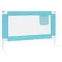 Barandilla de seguridad cama de niño azul tela 120x25 cm de , Barandillas de seguridad - Ref: Foro24-10209, Precio: 33,48 €, ...