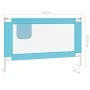 Barandilla de seguridad cama de niño azul tela 120x25 cm de , Barandillas de seguridad - Ref: Foro24-10209, Precio: 33,48 €, ...