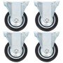 Ruedas fijas 4 unidades 75 mm de , Manipulación de materiales - Ref: Foro24-143441, Precio: 20,07 €, Descuento: %