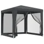 Carpa para fiestas 4 paredes malla HDPE gris antracita 2,5x2,5m de , Carpas y cenadores - Ref: Foro24-319224, Precio: 78,80 €...