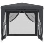 Carpa para fiestas 4 paredes malla HDPE gris antracita 2,5x2,5m de , Carpas y cenadores - Ref: Foro24-319224, Precio: 83,95 €...