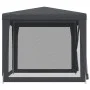 Carpa para fiestas 4 paredes malla HDPE gris antracita 2,5x2,5m de , Carpas y cenadores - Ref: Foro24-319224, Precio: 78,80 €...