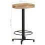 Kitchen stools 2 units solid mango wood 66 cm by , Kitchen stools - Ref: Foro24-321965, Price: 116,31 €, Discount: %