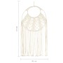 Adorno de pared de macramé algodón 40x80 cm de , Tapicería decorativa - Ref: Foro24-324000, Precio: 46,23 €, Descuento: %
