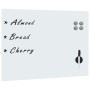 Pizarra magnética de pared blanca vidrio 80x60 cm de , Pizarras blancas - Ref: Foro24-30112, Precio: 67,20 €, Descuento: %