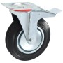 Ruedas giratorias con frenos dobles 4 unidades 200 mm de , Manipulación de materiales - Ref: Foro24-143455, Precio: 62,07 €, ...