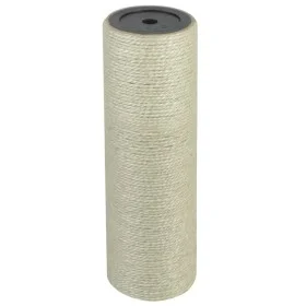 Poste rascador para gatos 8x25 cm 10 mm beige de , Mobiliario para gatos - Ref: Foro24-170553, Precio: 16,71 €, Descuento: %