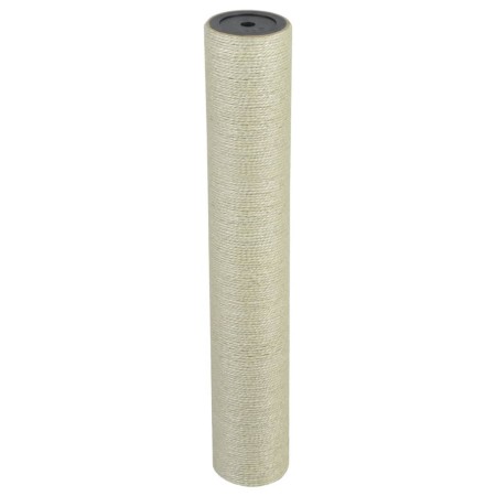 Poste rascador para gatos 8x50 cm 10 mm beige de , Mobiliario para gatos - Ref: Foro24-170558, Precio: 18,32 €, Descuento: %