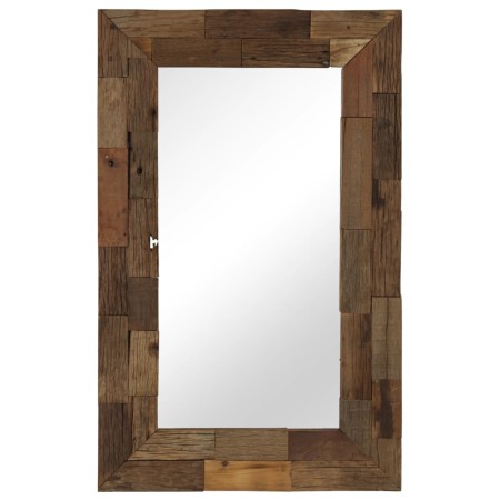 Espejo de madera maciza reciclada 50x80 cm de , Espejos - Ref: Foro24-246305, Precio: 109,30 €, Descuento: %