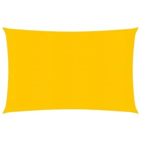 Toldo de vela HDPE amarrilo 160 g/m² 2,5x4 m de vidaXL, Sombrillas - Ref: Foro24-311564, Precio: 29,10 €, Descuento: %