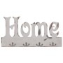 Perchero de pared HOME 50x23 cm de , Percheros para sombreros y abrigos - Ref: Foro24-284243, Precio: 24,82 €, Descuento: %