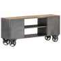 Mueble para TV de madera maciza reciclada 110x30x49 cm de , Muebles TV - Ref: Foro24-323515, Precio: 256,24 €, Descuento: %