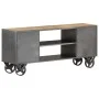 Mueble para TV de madera maciza reciclada 110x30x49 cm de , Muebles TV - Ref: Foro24-323515, Precio: 252,29 €, Descuento: %