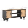 Mueble para TV de madera maciza reciclada 110x30x49 cm de , Muebles TV - Ref: Foro24-323515, Precio: 256,24 €, Descuento: %