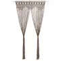 Graue Taupe-Makramee-Baumwollvorhang 140x240 cm von , Vorhänge und Gardinen - Ref: Foro24-323983, Preis: 48,63 €, Rabatt: %