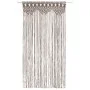 Graue Taupe-Makramee-Baumwollvorhang 140x240 cm von , Vorhänge und Gardinen - Ref: Foro24-323983, Preis: 48,63 €, Rabatt: %