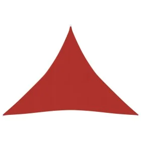 Toldo de vela HDPE rojo 160 g/m² 4x4x4 m de vidaXL, Sombrillas - Ref: Foro24-311643, Precio: 24,60 €, Descuento: %