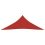 Toldo de vela HDPE rojo 160 g/m² 4x4x4 m de vidaXL, Sombrillas - Ref: Foro24-311643, Precio: 25,24 €, Descuento: %