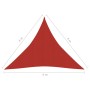 Toldo de vela HDPE rojo 160 g/m² 4x4x4 m de vidaXL, Sombrillas - Ref: Foro24-311643, Precio: 25,24 €, Descuento: %