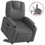 Sillón reclinable elevable de tela gris oscuro de , Sillones - Ref: Foro24-3204369, Precio: 260,82 €, Descuento: %