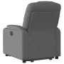 Sillón reclinable elevable de tela gris oscuro de , Sillones - Ref: Foro24-3204369, Precio: 260,82 €, Descuento: %
