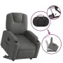 Dunkelgraues Stoff-Sessel mit verstellbarer Rückenlehne und Aufstehhilfe. von , Sessel - Ref: Foro24-3204369, Preis: 292,32 €...
