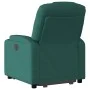 Sillón reclinable elevable tela verde oscuro de , Sillones - Ref: Foro24-3204374, Precio: 294,48 €, Descuento: %