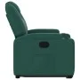 Sillón reclinable elevable tela verde oscuro de , Sillones - Ref: Foro24-3204374, Precio: 294,48 €, Descuento: %