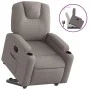 Reclining and elevating armchair in gray taupe fabric by , Armchairs - Ref: Foro24-3204376, Price: 280,55 €, Discount: %