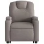 Reclining and elevating armchair in gray taupe fabric by , Armchairs - Ref: Foro24-3204376, Price: 280,55 €, Discount: %